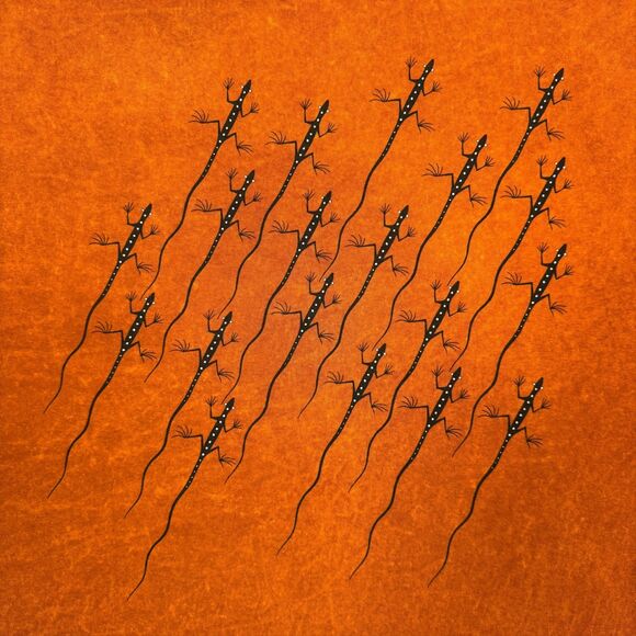 Y2K Ruth Bancroft Garden Ice Dye Double Sided Lizard Reptile Graphic TShirt - XL - Picture 4 of 8